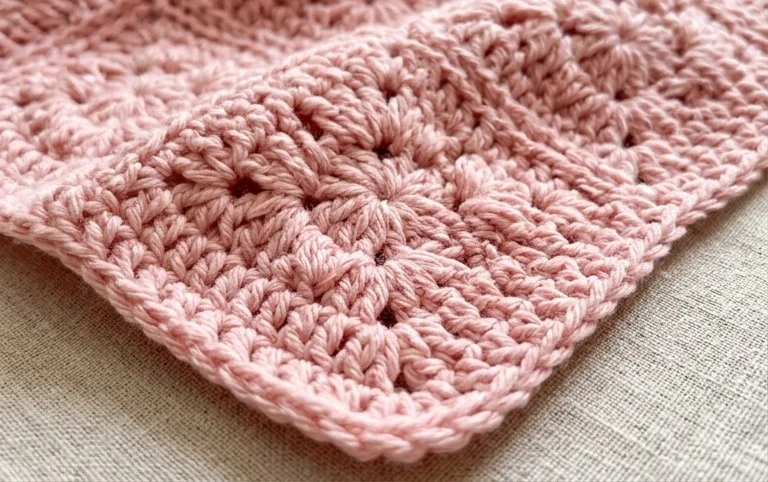 Crochet Puff Flower Blanket You Will Love